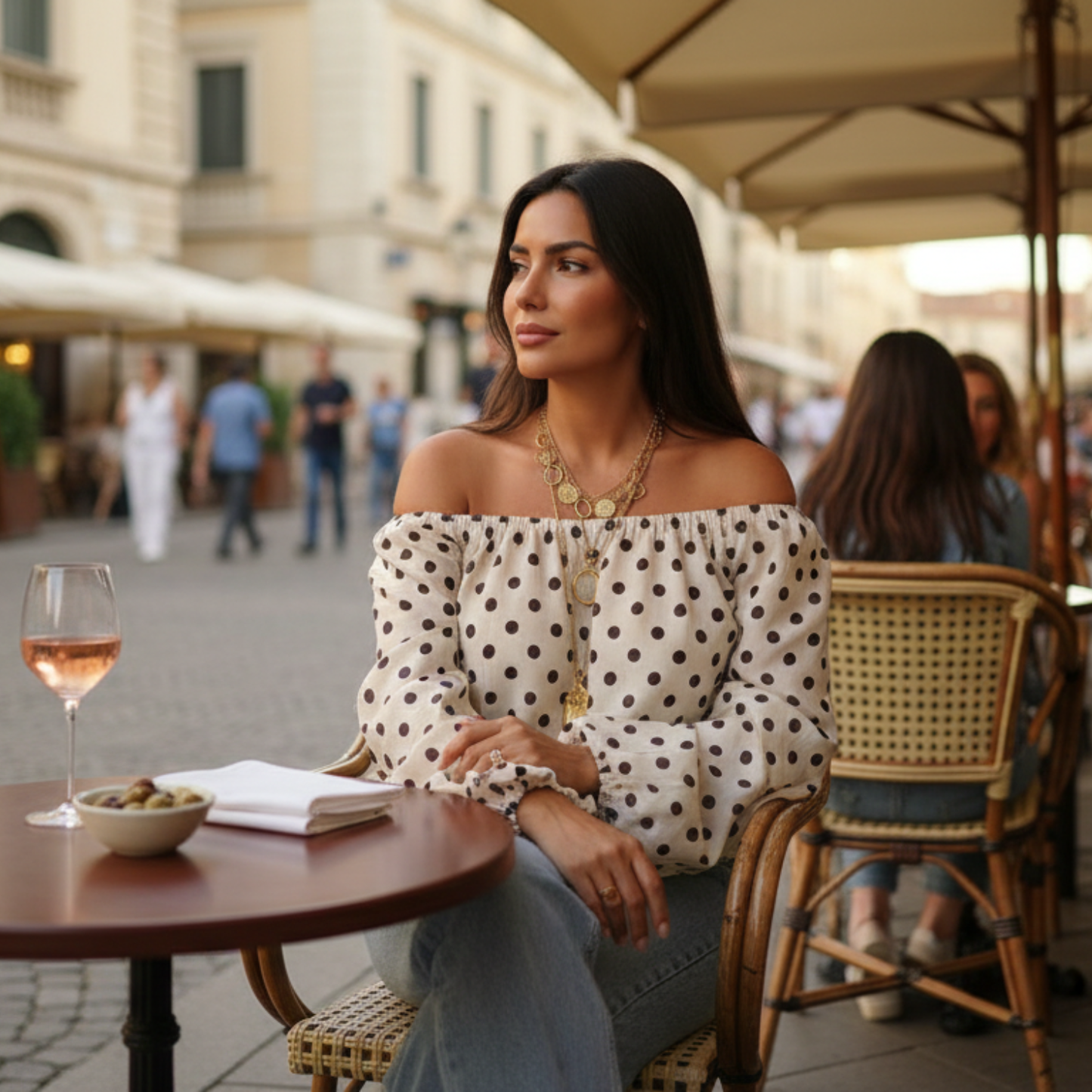 Off-Shoulder Top Blouse